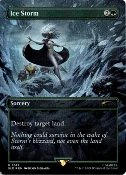 Ice Storm (Rainbow Foil) 1745 Magic: The Gathering Secret Lair Drop Series Rare - Image 1