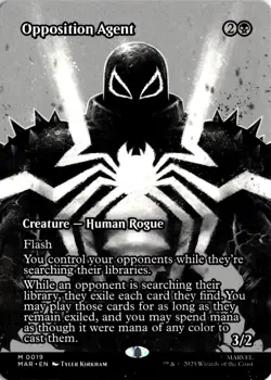 Opposition Agent (Borderless) 19 Magic: The Gathering NM - Image 1