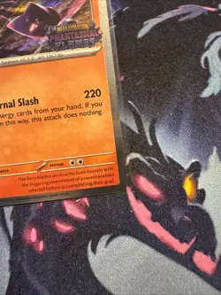 Pokemon TCG Ceruledge Phantasmal Flames MEP Prerelease Staff Promo 014 HOLO NM - Image 4