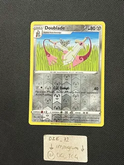Pokemon Battle Styles - Doublade - 106/163 - Reverse Holo - M/NM - Image 1