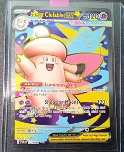Pokemon Mega Clefable EX 103/088 Fairy EX Ability Card English 2026 - Image 2