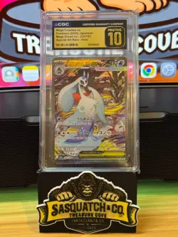 Pokemon TCG CGC Pristine 10 Mega Froslass ex 233/193 SAR Mega Dream ex - Image 1