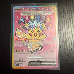 Pokemon Pikachu EX SIR 277/217 Ascended Heroes English - NM - Image 2