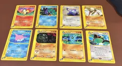x8 Pokemon TCG E-Reader Lot Expedition LP/NM (Cyndaquil, Graveler, etc) - Image 1