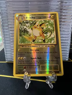(LP/NM) Raichu Reverse Evolutions 36/108 Reverse Holo Rare Pokemon TCG - Image 1