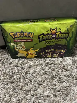 Nintendo Pokemon TCG Trick or Trade BOOster Bundle - 50 Packs Open Box Complete 820650855306 - Image 1