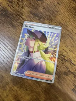 Pokemon TCG N's Plan 170/086 Black Bolt Special Illustration Rare NM - Image 3
