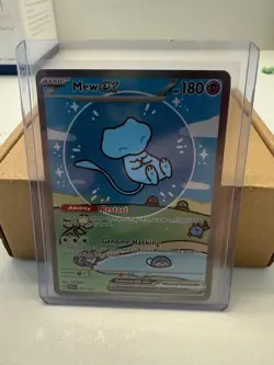 Pokemon TCG Mew EX 232/091 Sv: Paldean Fates Bubble Mew - Image 1