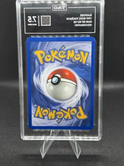 Pokemon TCG Blastoise Holo Rare Unlimited Base Set 2/102 WOTC 1999 TAG 7.5 NM+ - Image 2