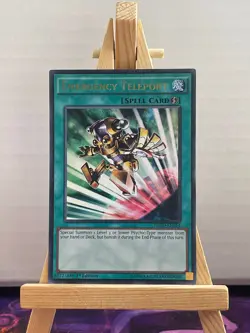 Notfallteleport HSRD-EN054 Ultra Rare Englisch NM YUGIOH - Image 1