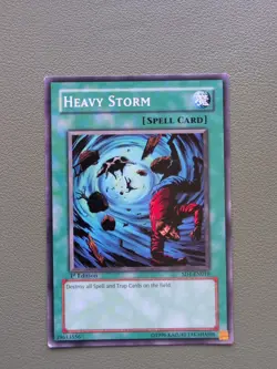 Heavy Storm SD1-EN016 Common 1st Edition Lightly Played Yugioh - Image 1