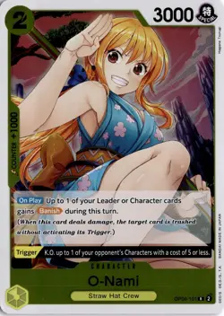 O-Nami R Wings of the Captain OP06-101 One Piece TCG - Image 1