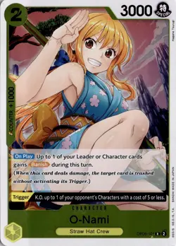 O-Nami R Wings of the Captain OP06-101 One Piece TCG - Image 1