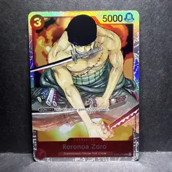 One Piece CCG | (Roronoa Zoro | ST01-013) | SR Super Rare English Card TCG - Image 1