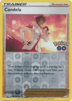 Candela 65/78 Reverse Holo | Pokemon GO | Pokemon Card - Image 1