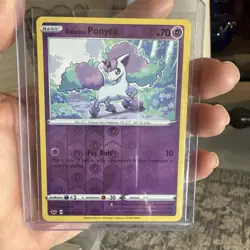 Ponyta 81/202 - Sword & Shield - Reverse Halo - Pokemon Card TCG - NM - Image 1