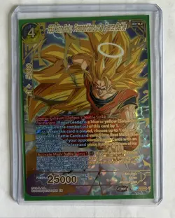 Ss3 Son Goku Premonitions Of A Fierce Battle Bt22-135 Dragonball Super Card Game - Image 1