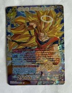 Ss3 Son Goku Premonitions Of A Fierce Battle Bt22-135 Dragonball Super Card Game - Image 3