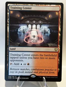 MTG Training Center Land Magic Card Commander Legends Regular Rare 358/361 - Image 1