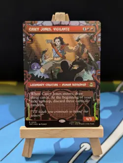 MTG TMNT tmt - Casey Jones, Vigilante - rare - 235/320 - Foil - Image 1