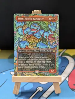 MTG TMNT tmt - Slash, Reptile Rampager - rare - 208/320 - Non-Foil - Image 1