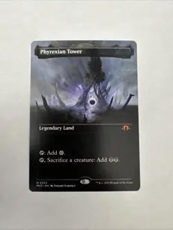 Phyrexian Tower - MH3 355 - Borderless Near Mint - Image 1