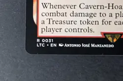Cavern-Hoard Dragon | Lord of the Rings Commander LTC | R0031 | NM Magic MTG - Image 2