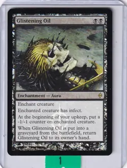 Glistening Oil (#062) FOIL * New Phyrexia MTG - Image 1