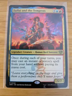 MTG Zaffai and the Tempests (FOIL) 0246 Secrets of Strixhaven M/NM - Image 1