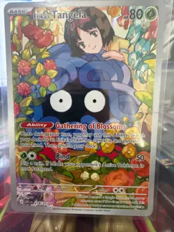 Erika's Tangela 218/217 Ascended Heroes Illustration Rare Pokemon TCG NM - Image 1