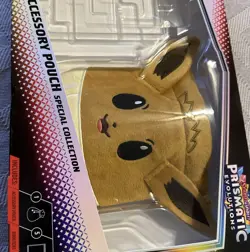 Pokemon TCG: Prismatic Evolutions Eevee Accessory Pouch & Box Only ✅ - Image 1