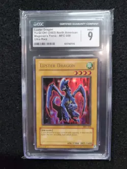 2003 Luster Dragon MFC-058 Ultra Rare Holo - CGC 9 MINT - YuGiOh Original Graded - Image 1