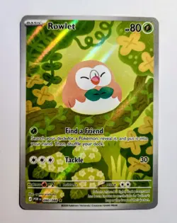 Rowlet 090/088 Illustration Rare Holo Perfect Order Pokemon TCG Near Mint - Image 1