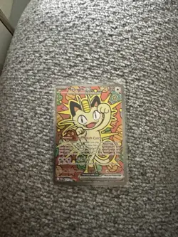 Meowth ex 121/088 ENGLISH Special Illustration Rare - Perfect Order SIR Pokemon - Image 1