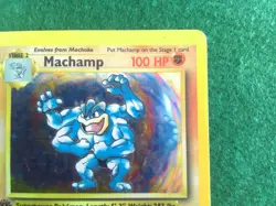 Pokemon TCG Machamp 8/102. 1st Edition, Holo - Image 2