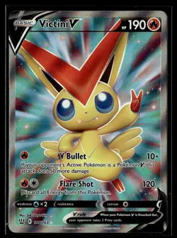 Victini V 144/163 Battle Styles Rare Ultra Pokemon - Image 1