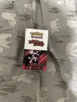 Pokemon - Half Booster Box - Destined Rivals - 18 sealed Packs - Unsealed box - Image 1