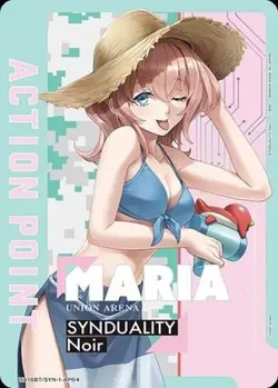 Union Arena UA16BT/SYN-1-AP04 Action point card Maria AP Japanese - Image 1