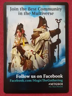 Magic The Gathering SHADOWS OVER INNISTRAD HUMAN CLERIC token card MTG - Image 2