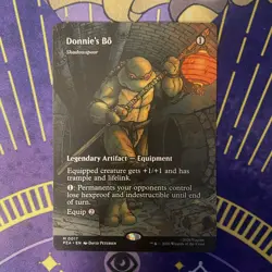 Donnie's Bo - Shadowspear (Borderless) Teenage Mutant Ninja Turtles Source... - Image 1