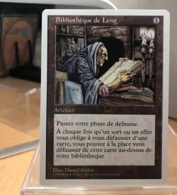 Magic: The Gathering mtg: Library of Leng uncommon artifact - Image 1