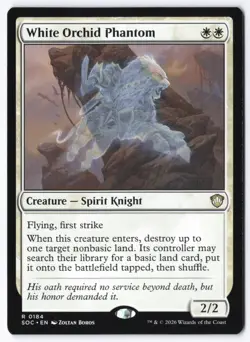 White Orchid Phantom 184 Commander: Secrets of Strixhaven - Image 1