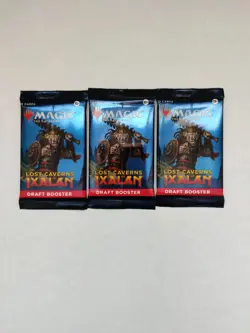 Magic The Gathering MTG Lost Caverns of Ixalan Draft Booster Pack Lot of 3 - Image 1