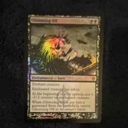 Magic: The Gathering (MTG) Glistening Oil Foil, New Phyrexia - Image 1