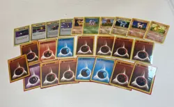 1999 Pokemon Base Set Unlimited Non Holo Trading Card Bundle (Set Of 25) - Image 1