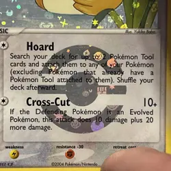 2004 Pokemon Ex Fire Red Leaf Green Farfetch'd foil card, mint condition - Image 5
