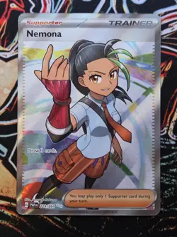 Pokemon TCG - Nemona 229/091 - Full Art Ultra Rare - Paldean Fates - NM/M - Image 1