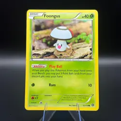 FOONGUS 12/114 COMMON STEAM SIEGE POKEMON NM/M - Image 1