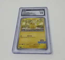CGC 10 Pikachu Black Star Promo 214 Illustration Contest 2024 Pokemon Graded - Image 2