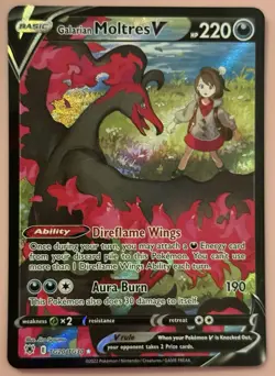 Galarian Moltres V TG20/TG30 (Gloria) Pokemon - Image 1